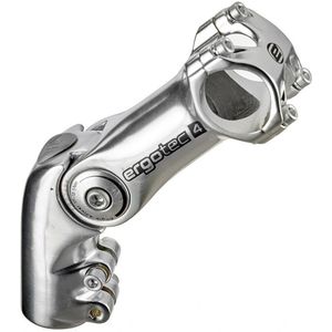 Ergotec Stuurpen Voorbouw Verstelbaar Octopus 2 28,6/110/31,8mm Zilver