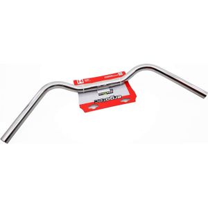 Ergotec - MAS - Fietsstuur - Zilver - Staal - Gripbreedte 590mm