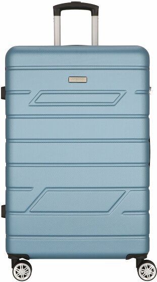 Nowi Bergamo 4 wielen Trolley 75 cm  blauw