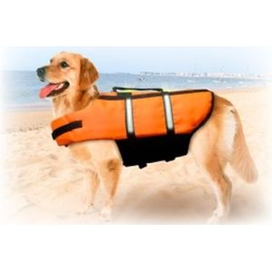 Doggy aqua-top life jacket, xl, 45cm orange