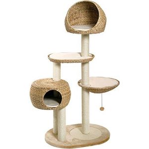 Karlie 34892 Banana Leaf krabpaal voor katten, beige