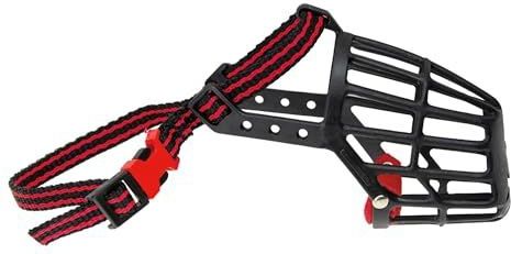 Karlie Plastic Muzzle Zwart, Size 3, Zwart