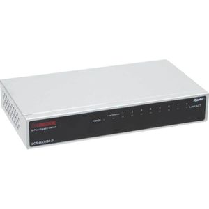 Longshine - GS7108-E - Netwerkschakelaar - 8 Havens - Gigabit Ethernet