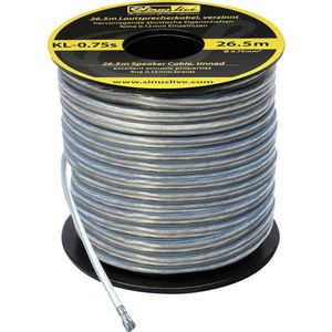 Sinustec - KL-0,75s - Car-HiFi Versterker Aansluitset - 26.5 m - 50% OFC-Koper, 50% CCA