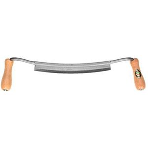 Kirschen - Trekmes - Gebogen - 250 mm - Hout - Handgesmeed