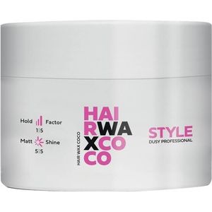 Dusy Professional - Style Hair Wax - 150 ml - Zachte Hold - Kokosgeur