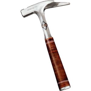 PICARD Latthamer 298 - met magnetische nagelhouder opgeruwde baan - 600 g | traditionele handgreep in bruin | GS-getest | timmermanshamer dakdekker hamer professionele hamer