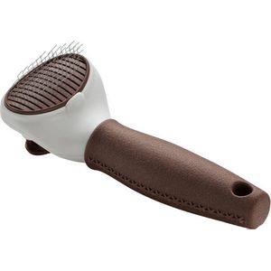 Hunter - Plukborstel - Spa - Zelfreinigend - Geschikt voor Alle Soorten Vacht