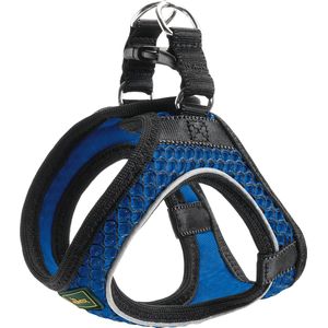 Hondentuigje Hunter Hilo-Comfort Blauw Maat M/L (58-63 cm)