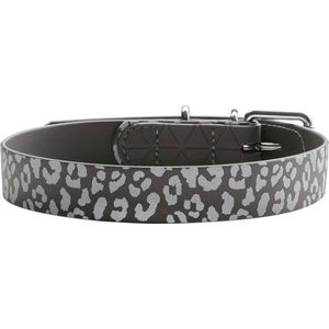 Hunter Halsband Convenience Reflect Grijs&Reflectie - Hondenhalsband - 50 cm