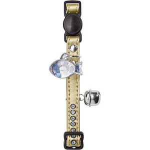 Hunter Kattenhalsband Strass Goud