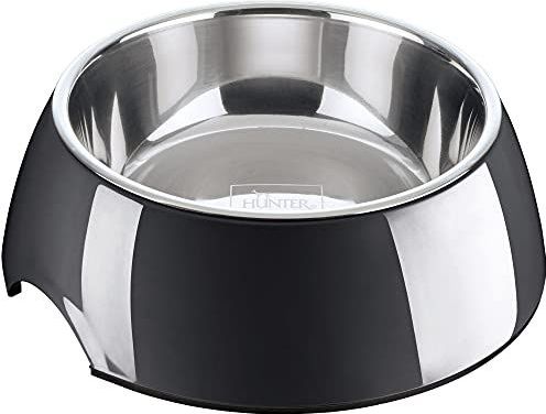 HUNTER Melamin-Napf 1400ml Hundenapf schwarz