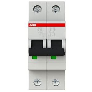 ABB S202 C13 Automatische schakelaar 6 KA 2P