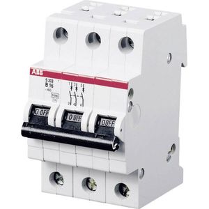 ABB 2CDS253001R0165 S203 B16 Zekeringautomaat 3 polig 16 A