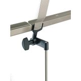 K&M 10050-000-55 - Lessenaar, 3 delig, opvouwbaar, zwart