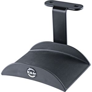 K&M 16310 Hoofdtelefoonhouder Tabel Zwart