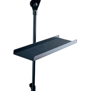 König & Meyer 12218 Noten-/Instrumentenabl. Aluminium, zwart - Accessoire voor stands