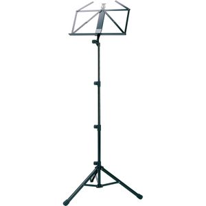 K&M 10810 Notenpult schwarz Höhe 720mm - 1520 mm