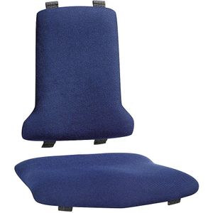 bimos Bekleding voor werkstoelen, ESD-uitvoering, blauw