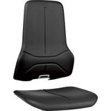 bimos Stofferingsset voor werkdraaistoelen NEON, 1 zitting en 1 rugelement, kunstleer - onderhoudsvriendelijk, comfortabel, vloeistoffenresistent