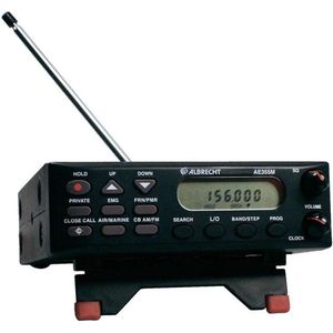 Albrecht - AE355M - Mobiele Scanner - Zwart - Walkietalkie