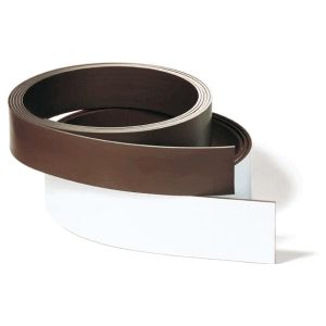 Franken Magnetband 40mmx1000cm 0,8mm weiß