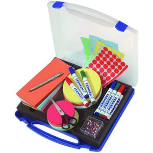 FRANKEN Moderation Case MINI, moderatorkoffer met inhoud, meer dan 1.100 onderdelen, kunststof, UMKM