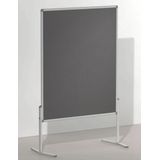 Moderationstafel Standard Pro 120x150cm Filz grau