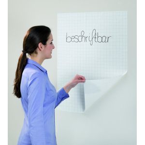 Franken Whiteboard-Folie 600x800cm kariert weiß PP (Polypropylen) 25 B