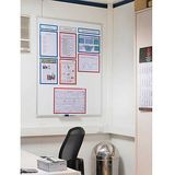 Whiteboard Franken X-tra!Line®, wit gelakt, magnetisch, diverse kleuren Maten