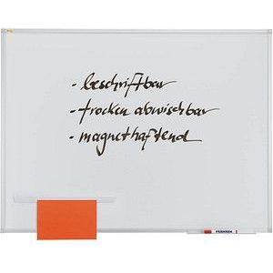 FRANKEN Whiteboard X-tra!Line® 300,0 x 120,0 cm weiß lackierter Stahl
