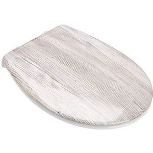 Hamberger Cedo Carolina DEKOR-Ponderosa 47538345 WC-bril, standaard, enkel