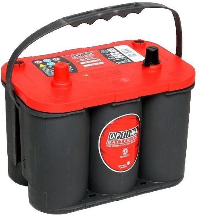 Optima accu met rode bovenkant 12 V Ah RT