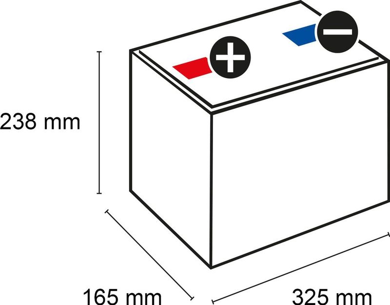 Optima accu met gele bovenkant 12 V 75 Ah YT S-5.5