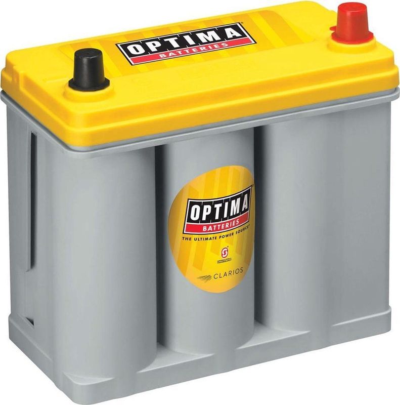 Optima - Yellow Top YT R 2.7 - Auto-accu - Geel - 12 V - 38 A