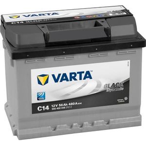 Black Dynamic 5564000483122 Autobatterien, C14, 12 V, 56 Ah, 480 A