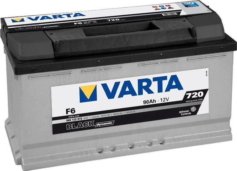 Varta - Black Dynamic - Accu - 90 Ah - Onderhoudsvrij - Voor Auto's tot 2000