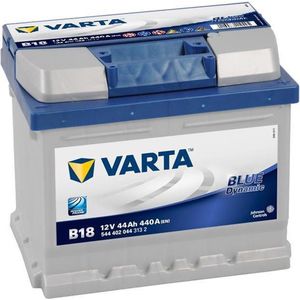 Varta B18 Blue Dynamic 12V 44Ah 440A Autobatterij 544 402 044