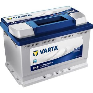 Varta - Blue Dynamic E12 - Auto-accu - 74 Ah - Hoog Startvermogen