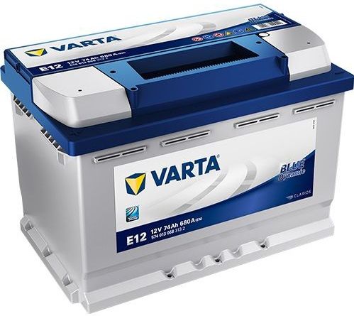Varta - Blue Dynamic E12 - Auto-accu - 74 Ah - Hoog Startvermogen