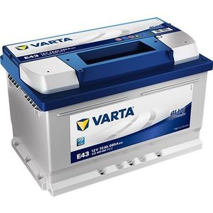 Varta E43 Blue Dynamic 12V 72Ah Zuur