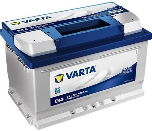 Varta E43 Blue Dynamic 12V 72Ah Zuur