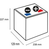 Varta - Blue Dynamic B31 - Auto Accu - 45 Ah - Hoog Startvermogen