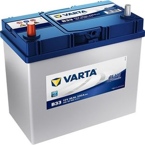 Varta - B33 - Auto-accu - 45Ah - Dunne JIS Accupolen