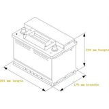Varta - Blue Dynamic E24 - Auto Accu - 70 Ah - Hoog Startvermogen