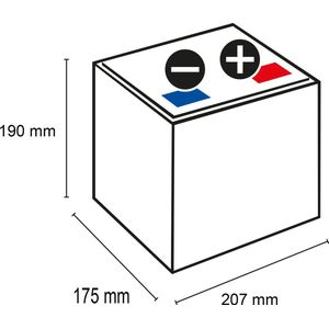 Varta - Accu Silver Dynamic - 54 Ah - Recyclebaar - Hoogste Duitse Normen