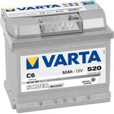 Varta - Accu Silver Dynamic C6 - 52 Ah - Recycling en Energiebesparend