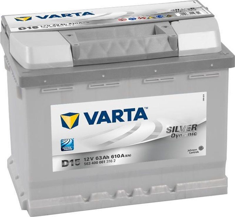 Varta - Silver Dynamic Accu - 63 Ah - Voor Auto's - Recyclebaar