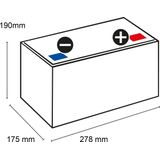 SILVER dynamic - Loodaccu - 12 Volt - 77 Ah - Koudstartstroom 780 A