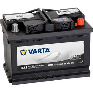 Varta ProMotive SLI D33 / 566 047 051 accu (12V, 66Ah, 510A)